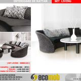 set living rattan